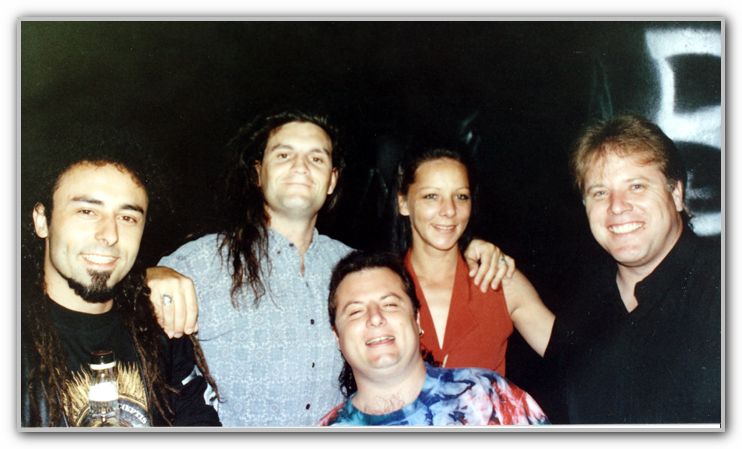 DJ Critter Rick Bobv & Sandy at the Palace 1992